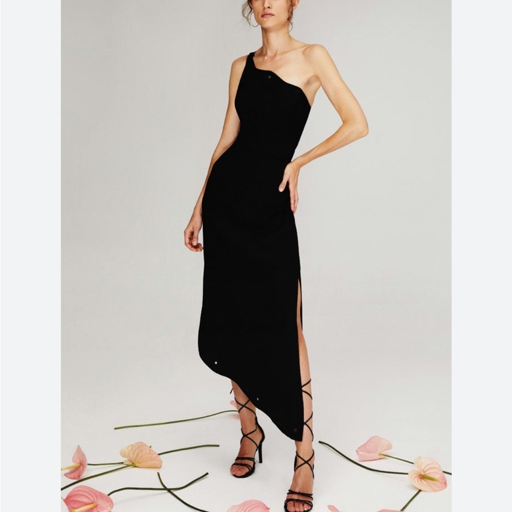 Filiamri Daisy one shoulder midi dress size 2